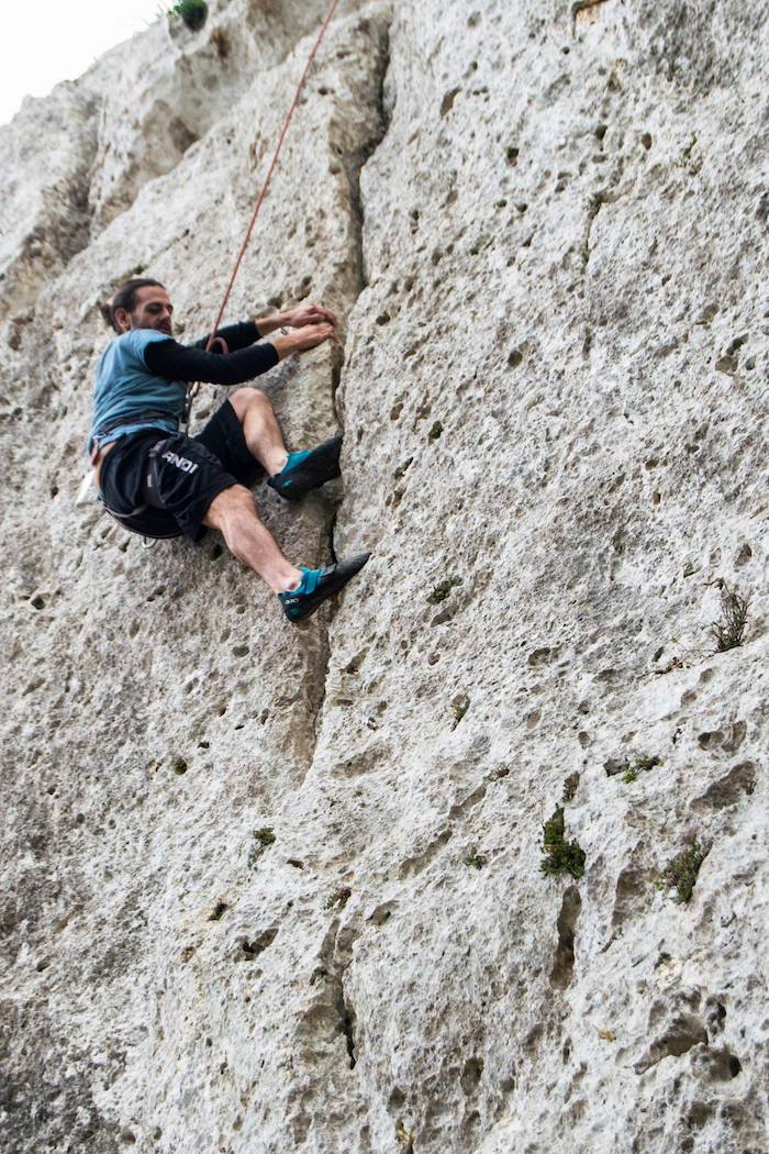 Rock climbing on Gozo, what to do on Malta and Gozo. This adventure activity on Gozo is something to include in your Malta and Gozo itinerary. #malta #gozo #travel #rockclimbing #europe #adventuretravel