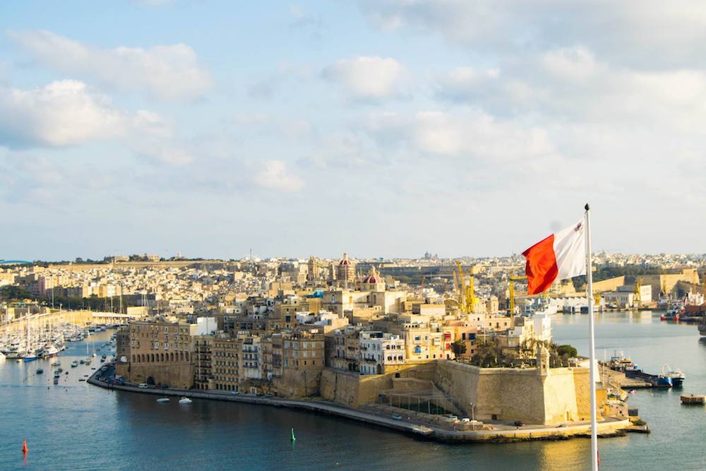 View from Valletta. Read about what you must include in your Malta itinerary and what to do in Malta! #malta #europe #travel #valletta