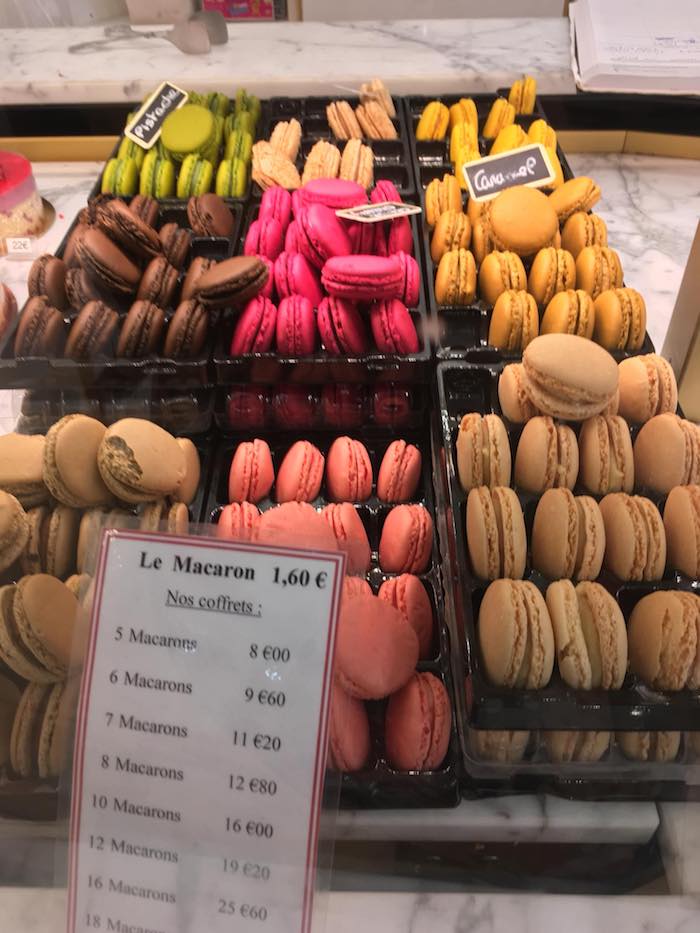 Macarons in Paris. Read about where to eat near the Paris Catacombs with tips on where to eat in the 14th arrondissement. #travel #food #paris #france #arrondisement