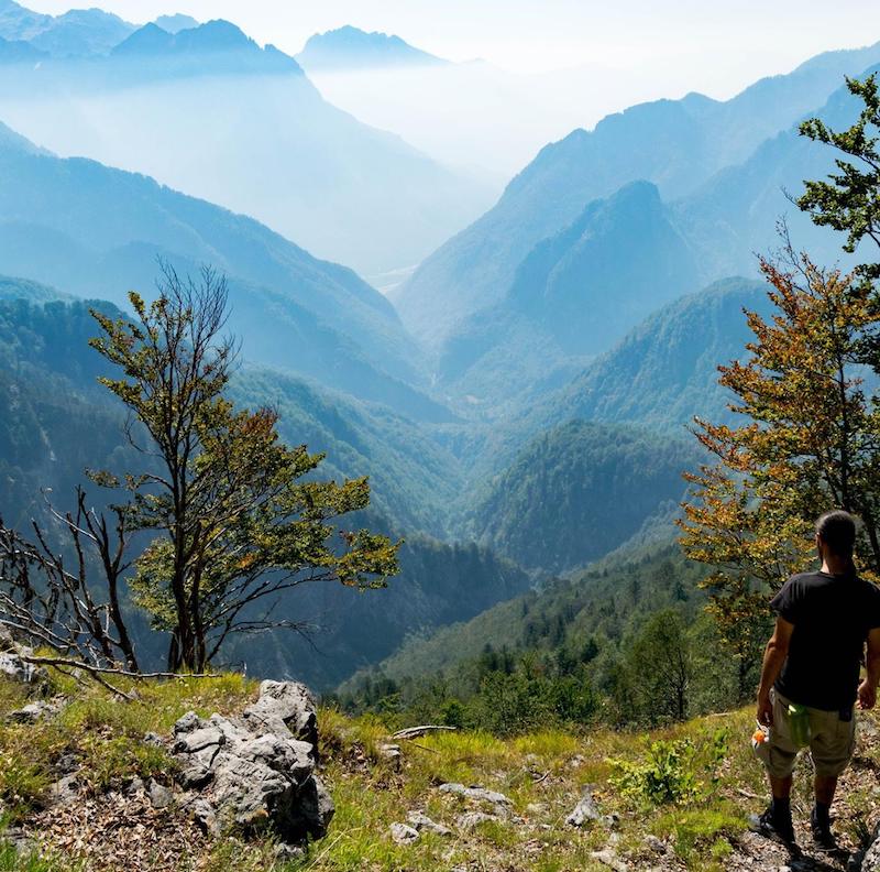 Hiking in Theth National Park in Albania. This beautiful hike is one of the best things to do in Albania and the Balkans! #travel #Balkans #Albania #europe