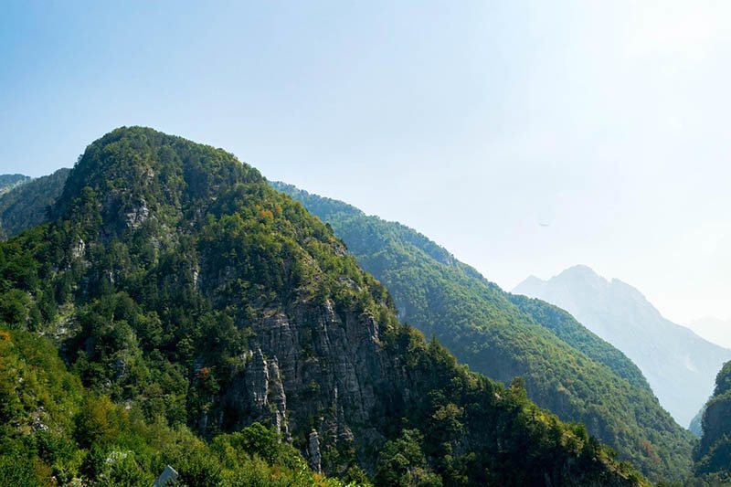 Photo of the Accursed Mountains (Bjeshkët e Namuna) in Albania. Foto te bukura te Shqiperise