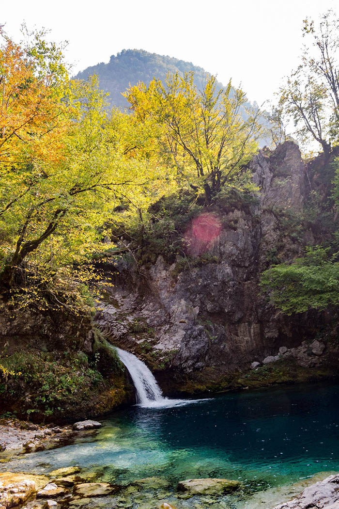 Photo of the Blue Eye of Theth, one of the most beautiful places in Albania. #Travel #Balkans #Albania