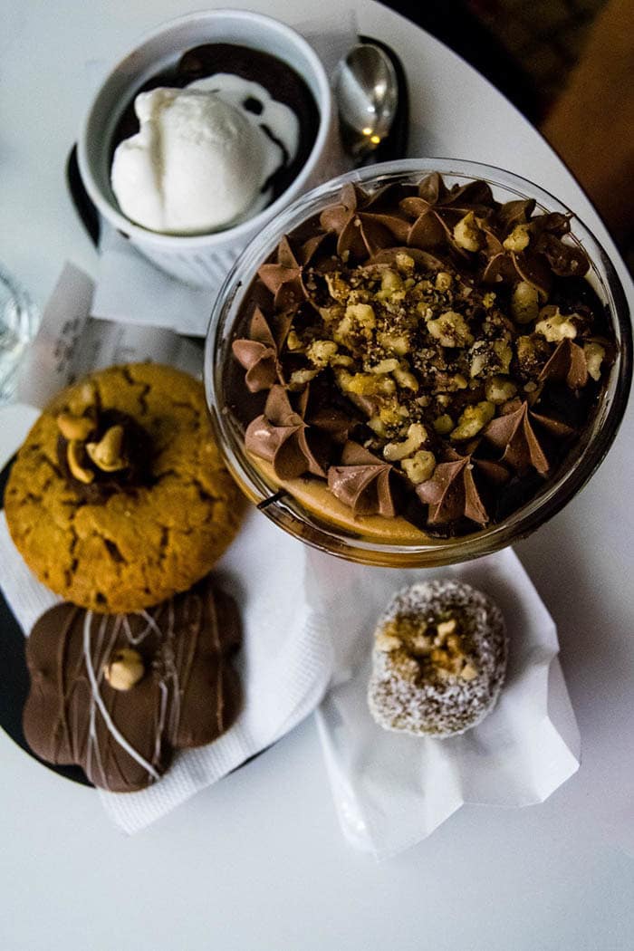 Beautiful photo of Albanian desserts in Shkoder Albania. #Travel #Food #Albania