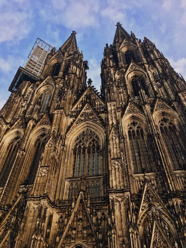 Cologne Dom, one of the churches in Cologne Germany. Read why you should include Cologne on your Eurotrip itinerary! #travel #Europe #Cologne #Germany 