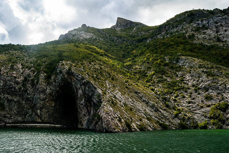 Photo from Lake Kolman ferry, one of the most beautiful places in Albania.