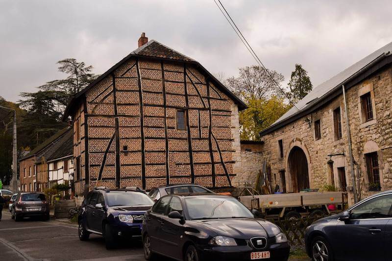 House in Bomal. See why you should visit the beautiful village of Bomal for the weekly flea market.