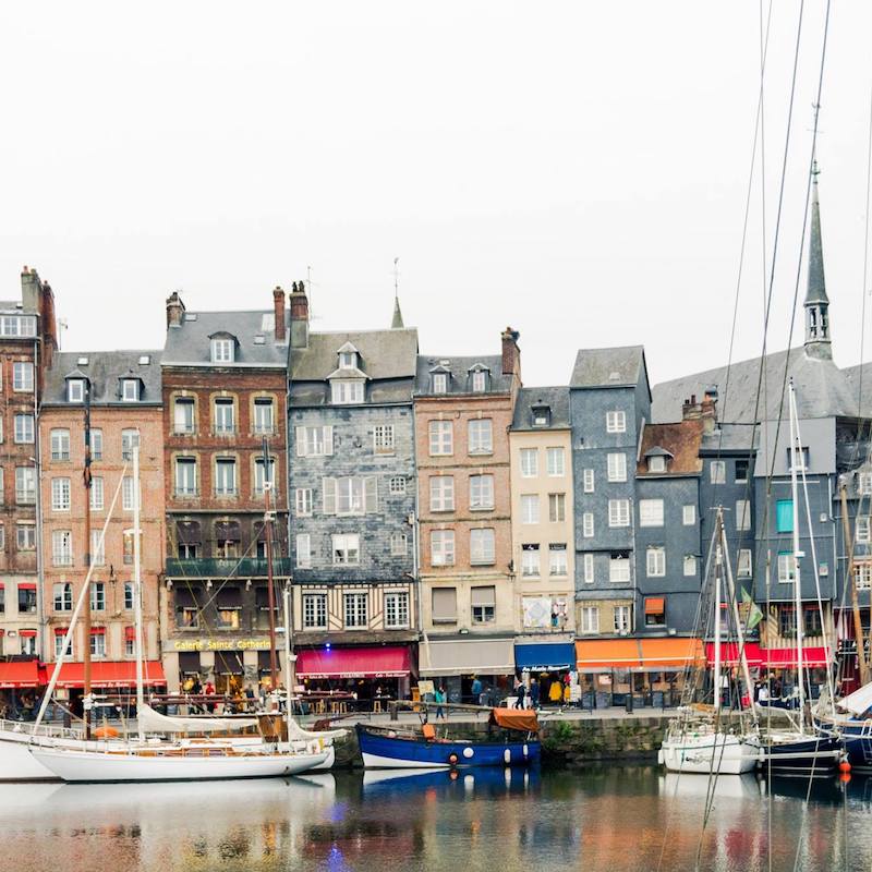 Honfleur, one of the most beautiful cities in Normandy that you must visit in Normandy! #travel #Normandy #Honfleur