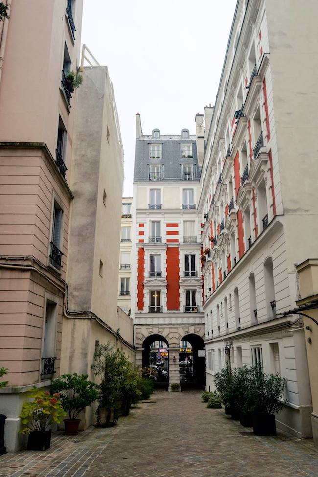 Villa des Platanes, one of the most exclusive secret villages in Paris found in Pigalle! #Paris #Travel #France