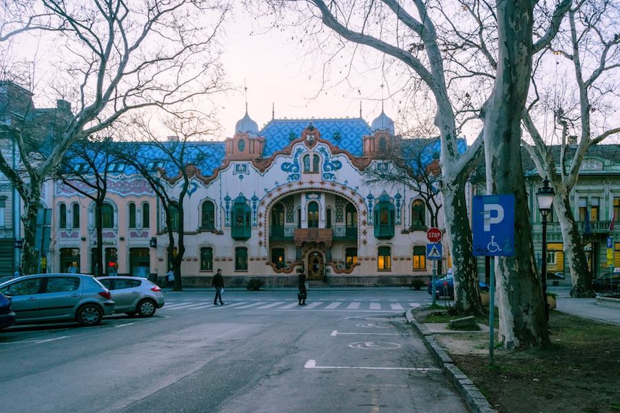 Raichie Palace, one of the best things to see in Subotica Serbia. This art nouveau masterpiece in Serbia is a must-see! Read about visiting Subotica, Serbia! #travel #serbia #architecture 