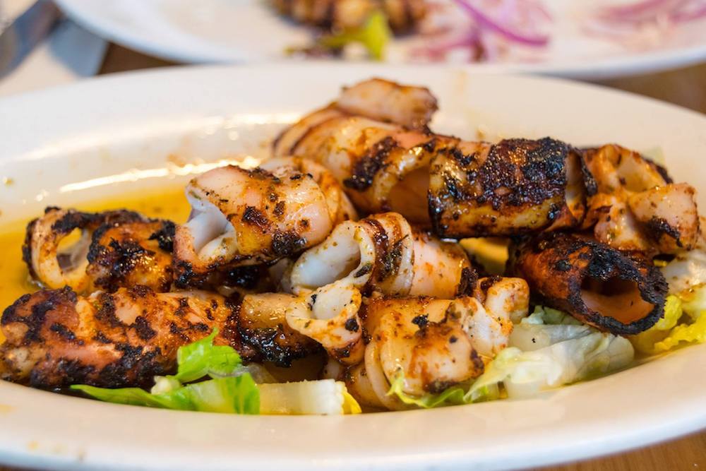 Greek food in Astoria, Queens.  While in New York, you should try Greek food in NYC! 