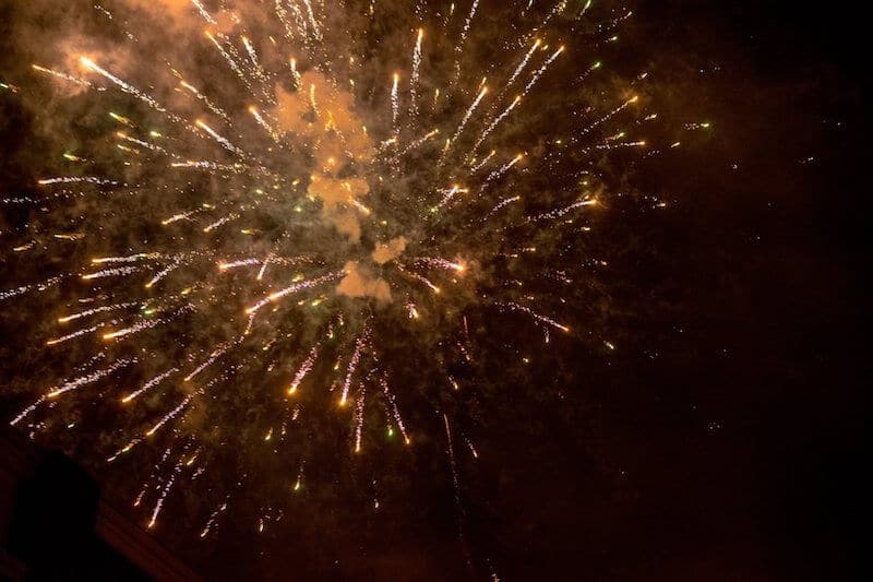 Beautiful fireworks over the Hague.  Read what to do in the Hague on New Year's Eve!