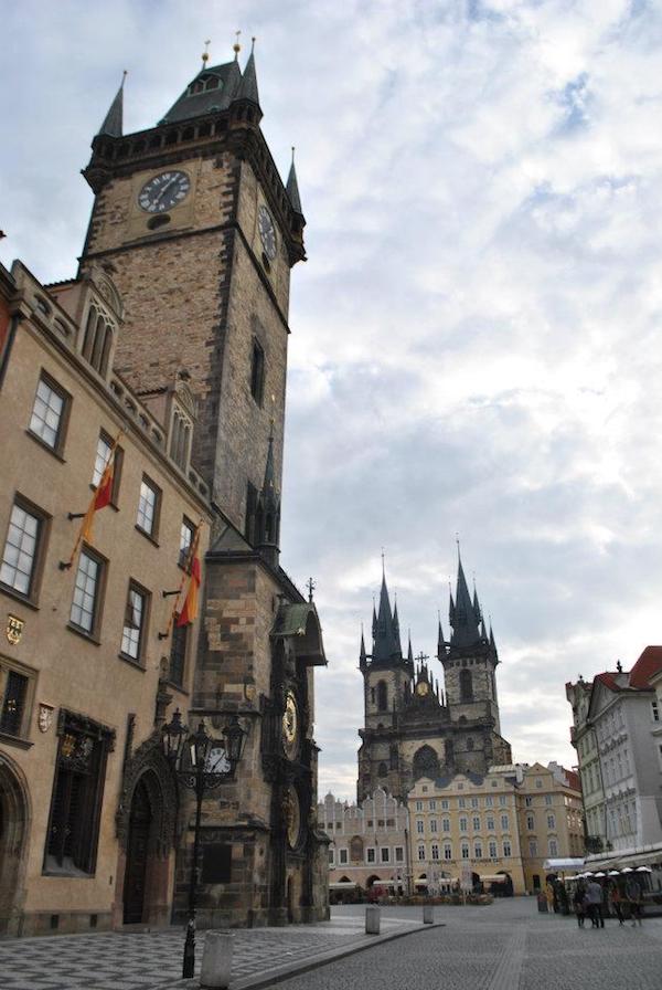 Prague castle in Prague, Czech republic. Read about what cities to include on your Eurotrip itinerary. #travel #prague #czechrepublic