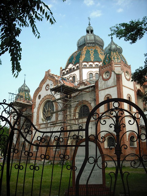 Art Nouveau synagogue in Subotica