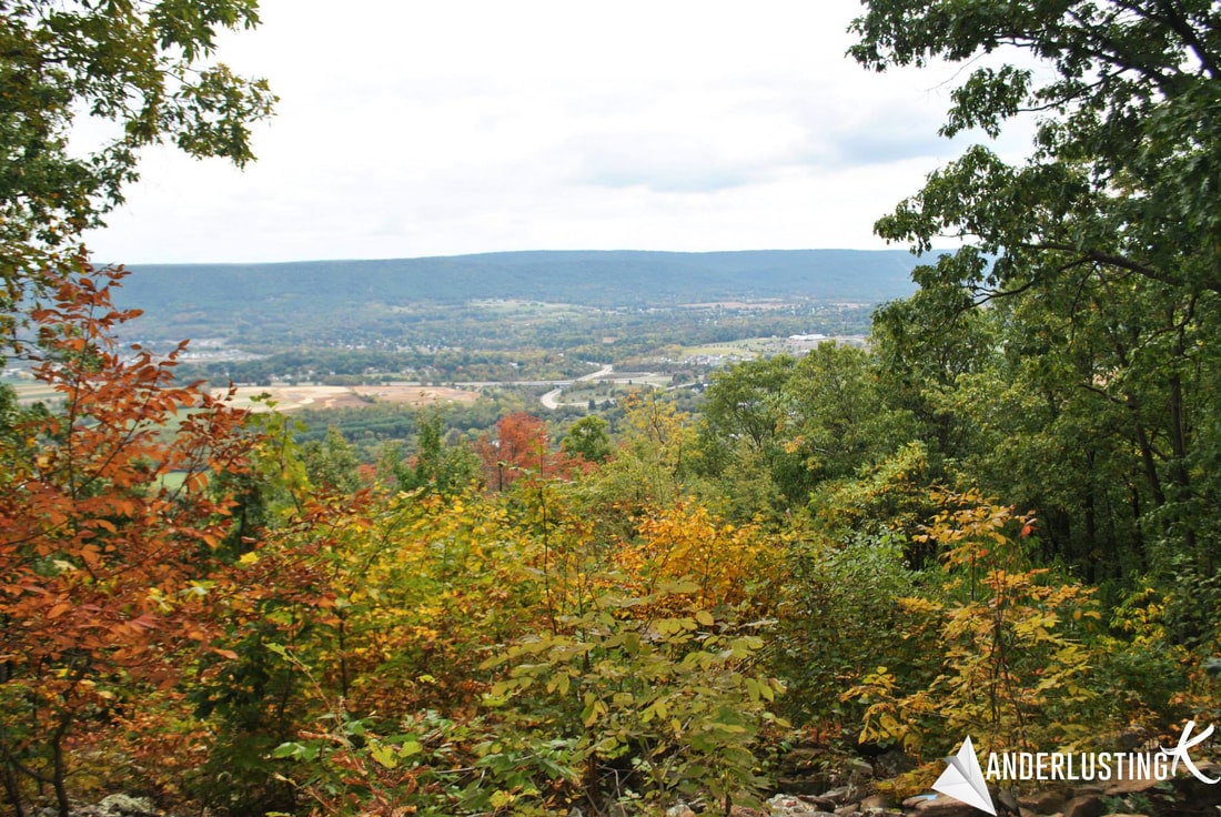 View from Mount Nittany. Read about more day trips from Penn State and things to do in State College.