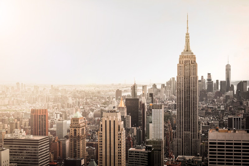 Skyline of New York. Read 20 Insider tips for visiting nyc for the first time!