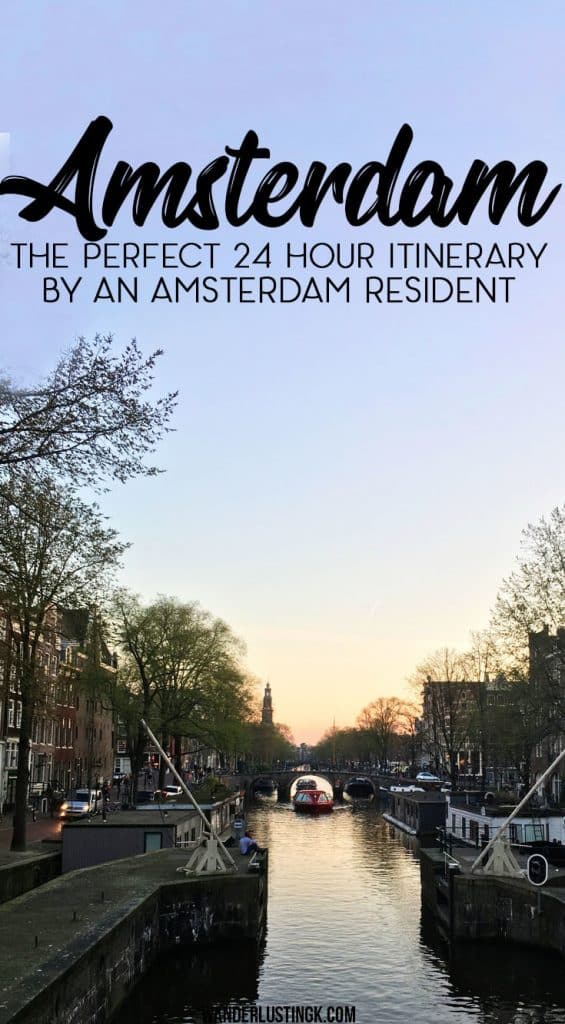 The perfect itinerary for 24 hours in Amsterdam by a resident with the best things to do in 1 day in Amsterdam & the best food in #Amsterdam! #Netherlands