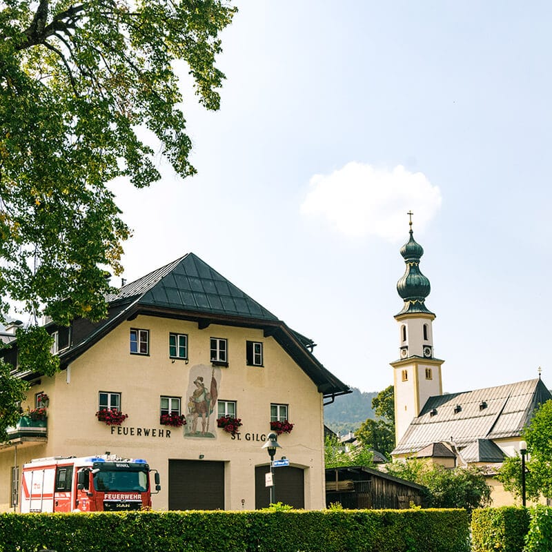 The beautiful fire department of St. Gilgen, Austria. 