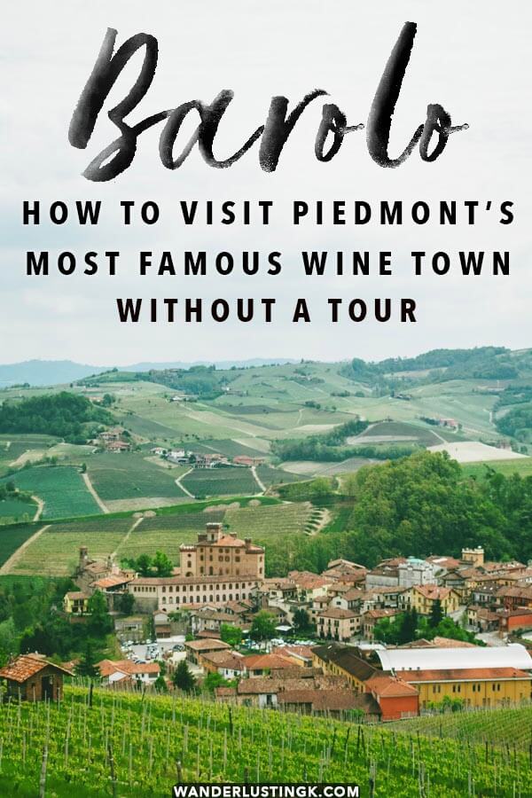 Wondering how to visit Barolo, Italy without a tour with the best things to do in Barolo, Italy. Includes tips for tasting Barolo wine! #piedmont #barolo #italy
