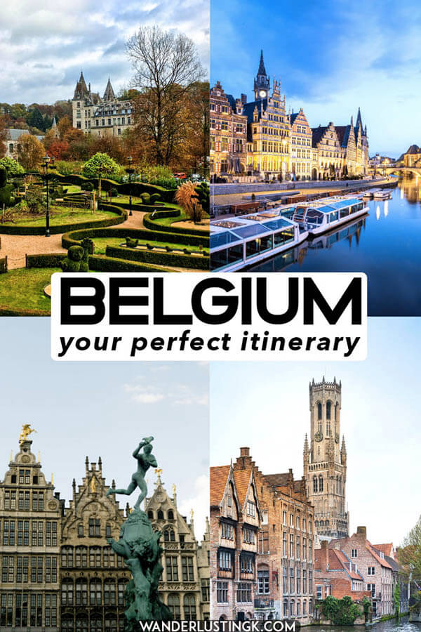 Sie suchen nach der perfekten Reiseroute für Ihre erste Reise nach Belgien? Lesen Sie diesen Reiseführer für eine Woche Belgien mit den Highlights von Brüssel, Brügge, Antwerpen, Gent und Namur, um Wallonien UND Flandern zu sehen! #Reisen #Wallonie #Brüssel #Antwerpen #Gent #Brügge #Belgien