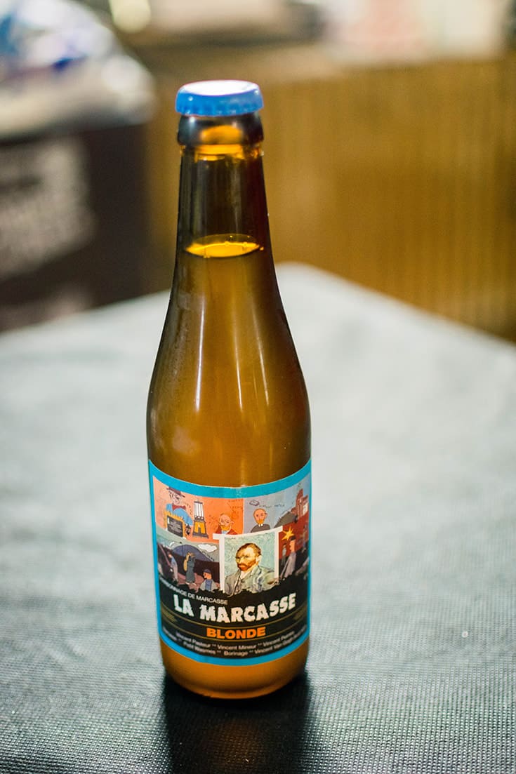 Vincent Van Gogh inspired beer produced by a craft beer producer in Belgium!