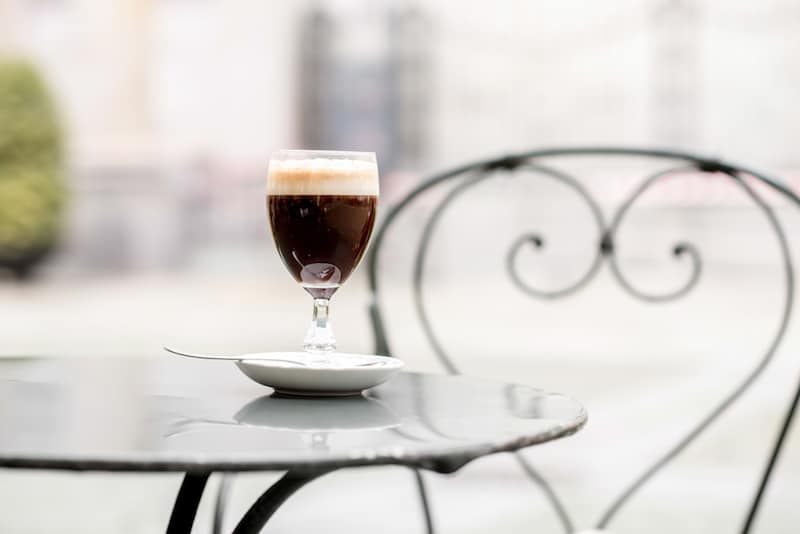 Photo of Bicerin, a unique coffee drink invented in Torino, Italy. Read why you must visit Torino Italy for food and drinks!