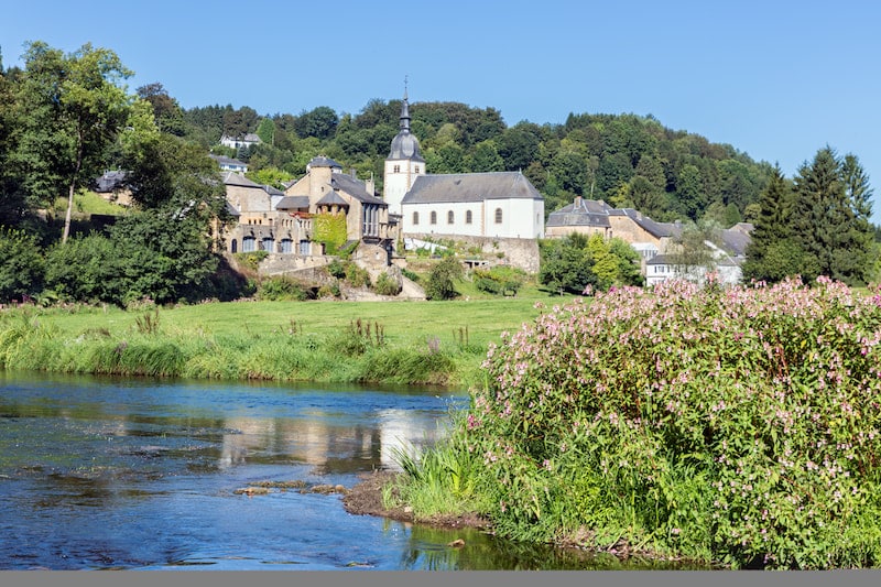 Photo of Chassepierre town in Belgium. See more beautiful towns in Belgium, including some of the most beautiful towns in Wallonia with reasons to visit Wallonia.