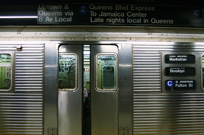 Photo of subway in New York City. Read insider tips for how to ride the New York City subway with insider tips for New York City public transit by a New Yorker