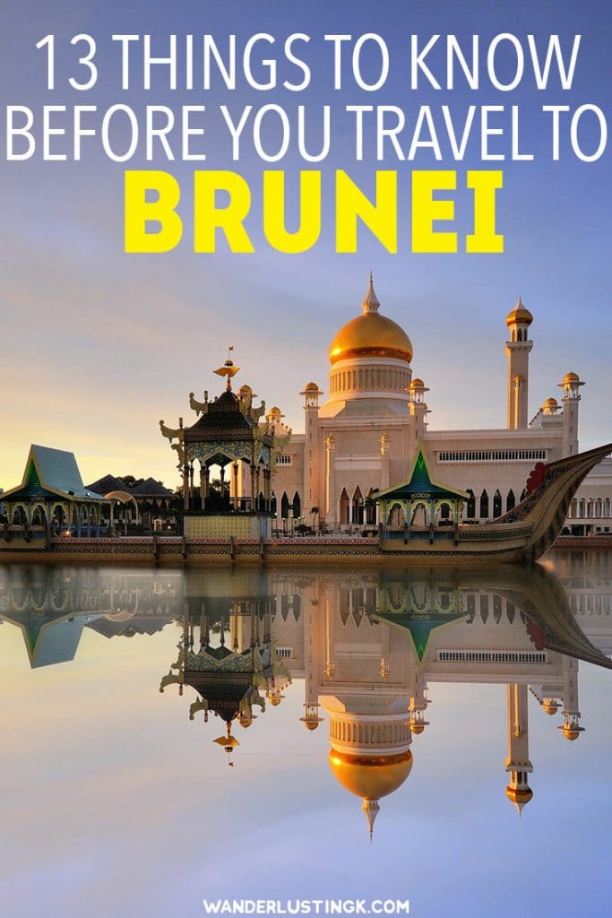 Planning a trip to Brunei Darussalam ? Thirteen must-know tips before you visit Brunei including what to wear in Brunei. #Brunei #Asia #Travel