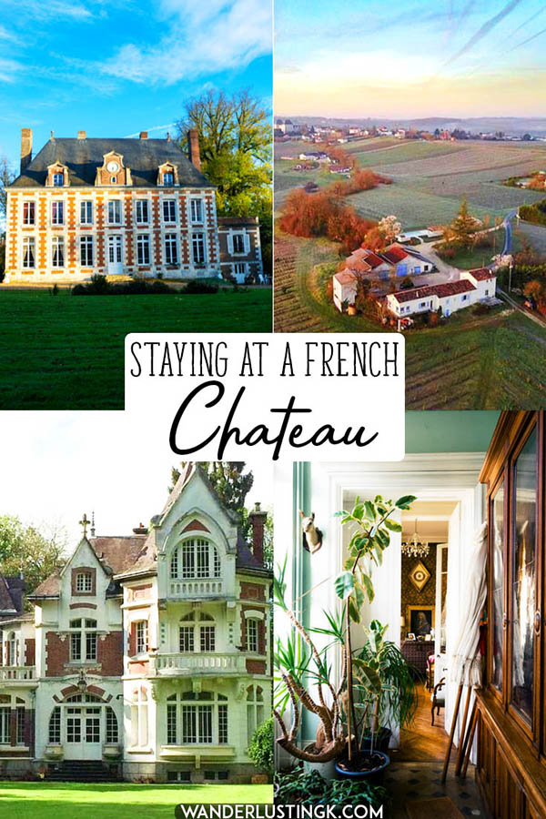 Have you always wanted to stay in a chateau? Read about the ultimate French bucket list experience: staying with French nobility in a chateau! See seven French chateau hotels that you can stay at! #travel #france #chateau #castles #hotels