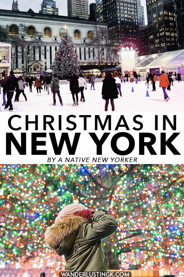 Your insider guide to the best of Christmas in New York City written by a native New Yorker, including the best things to do in New York City in December and Christmas week! Includes what to do during Christmas Day in New York CIty.