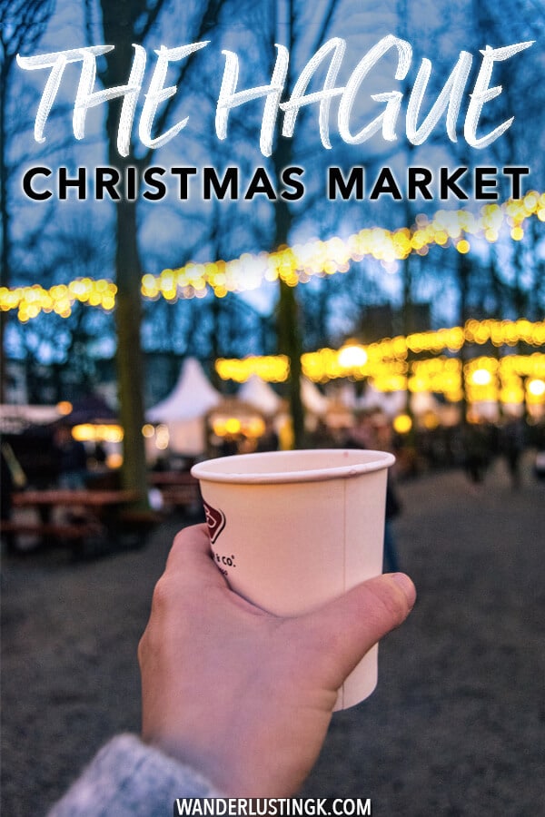 Planning your trip to the Royal Christmas Fair in the Hague? This Dutch Christmas Market is one of the largest Christmas markets in the Netherlands and one of the most romantic! #travel #netherlands #holland #hague