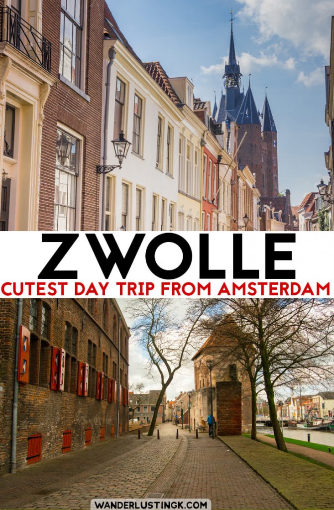 Read the best things to do in Zwolle, a perfect day trip from Amsterdam. See the most beautiful bookstore in the Netherlands! #Netherlands #Travel #Zwolle 