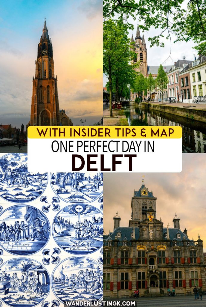 Planning to visit Delft? Plan your perfect day in Delft with a self-guided walking tour of Delft with insider tips on things to do in Delft. #Travel #Netherlands #Delft