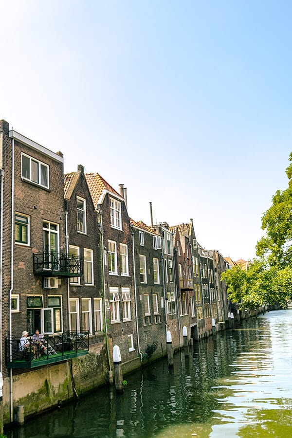 Beautiful warehouses in Dordrecht. Read about the perfect day trip to Dordrecht, a stunning day trip from Rotterdam! #travel #dordrecht #holland #nederland #netherlands
