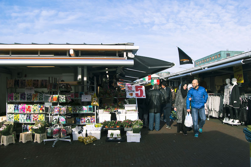 The Haagse Market, the Hague Market, is one of the places to visit in the Hague. This off the beaten place in the Hague is perfect to visit.