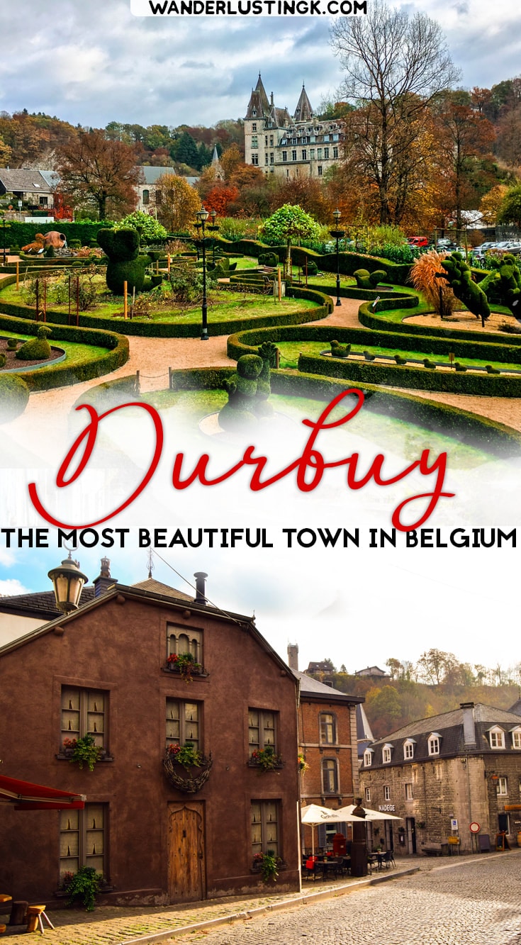 Visit the most beautiful city in Belgium on a day trip from Brussels. Discover the fairytale city of Durbuy in southern Belgium! #Belgium #Travel #Brussels