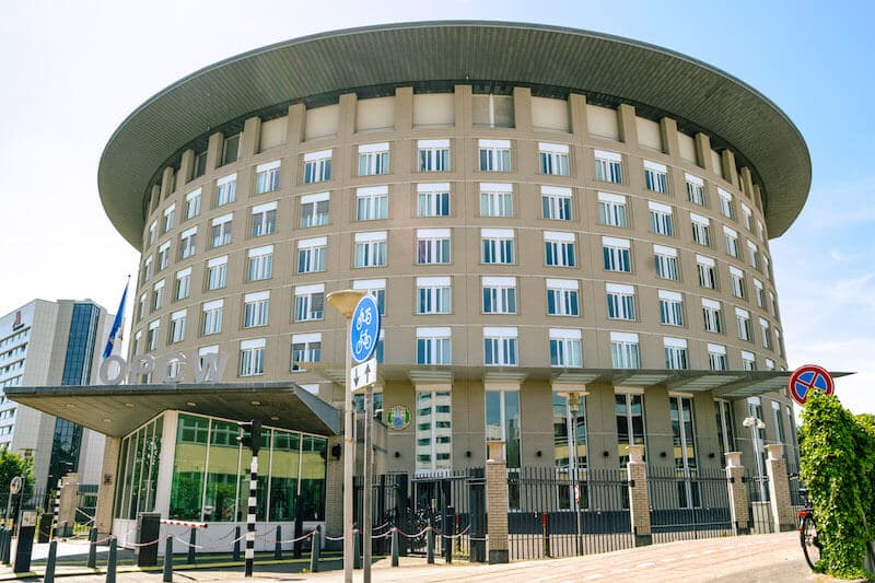 OPCW building in the Hague