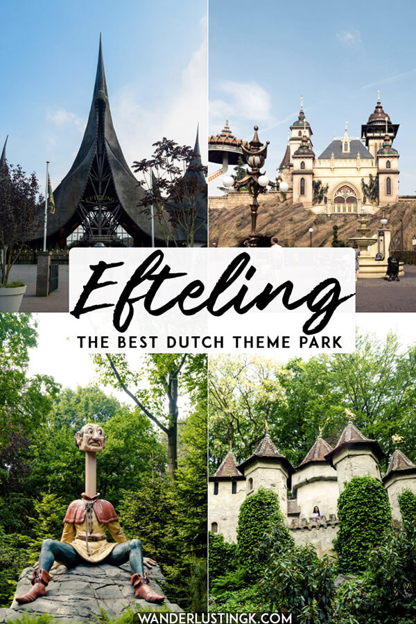 Love Disney? Consider visiting the unique Efteling theme park in the Netherlands, one of the most original amusement parks in the world, perfect for adults and families! #travel #netherlands 