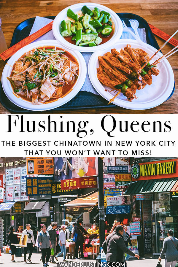Looking to get off the beaten path in NYC? Insider tips from a New Yorker for visiting NYC's largest Chinatown in Flushing, Queens.  Read about the rich history of this neighborhood made famous by Anthony Bourdain and where to eat the best Chinese food in NYC! 
