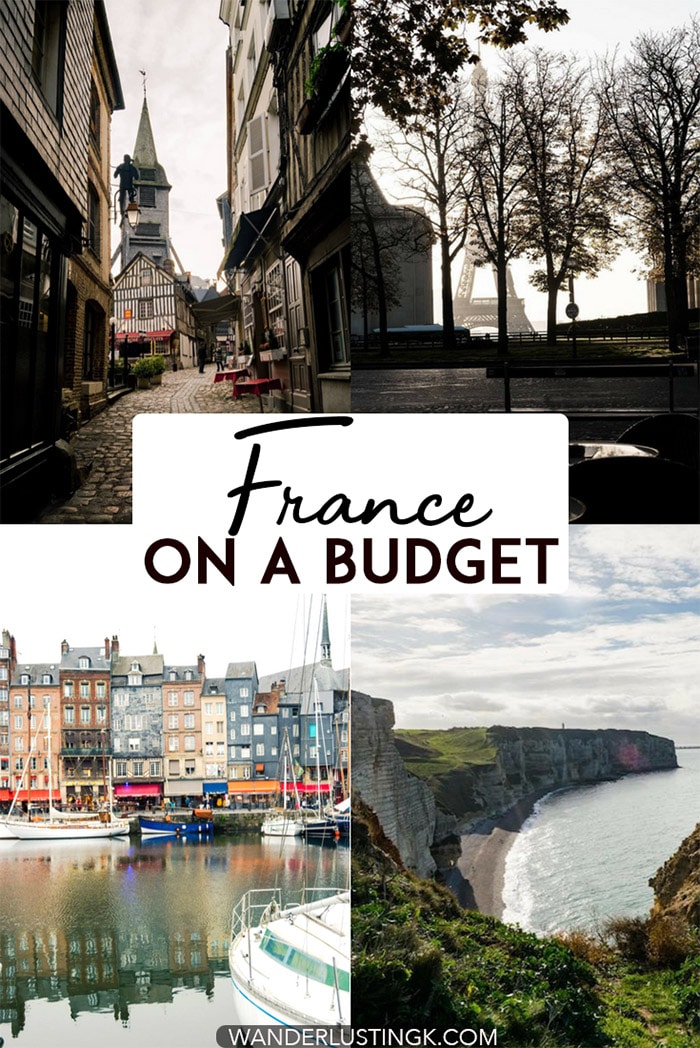 Visiting France on a budget? Budget travel tips for France, including how to find cheap hotels in France and affordable food in France. #France #Travel #Paris #Europe #Budgettravel