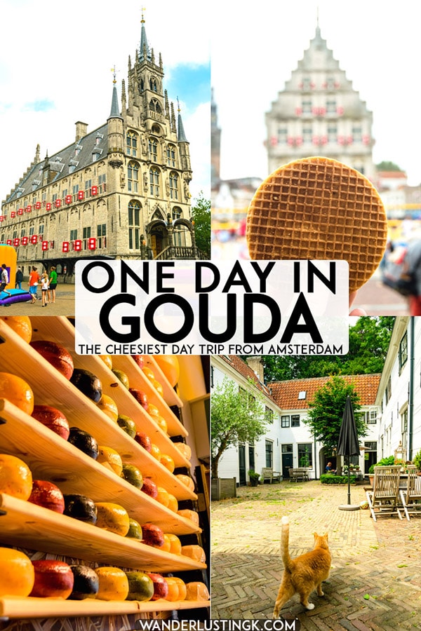 Planning to explore the Gouda city center after visiting the Gouda Kaasmarkt? Gouda is full of secrets that you'll want to explore. Read this guide to Gouda's city center with the best things to do in Gouda in one day. #travel #netherlands #Holland