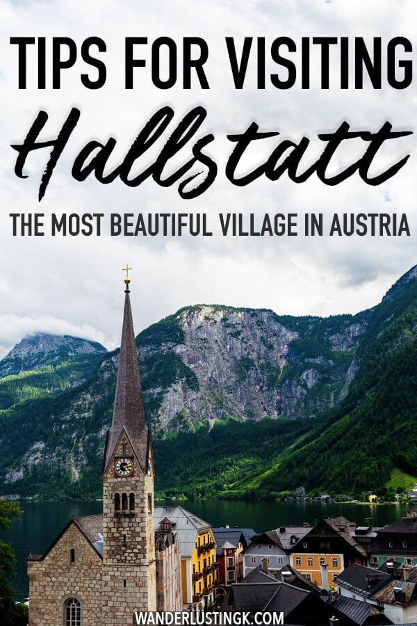 Planning your trip to Hallstatt, Austria? Some tips to keep in mind, including how to get to Hallstatt from Salzburg, how to avoid the other tourists at Hallstatt and what NOT to do at Hallstatt. #hallstatt #austria #travel #europe