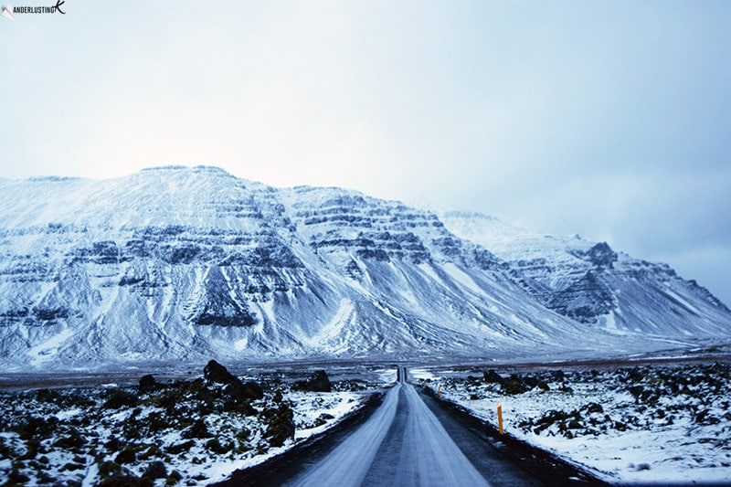 Photo of Ring Road in Iceland. Read tips for a road trip in Iceland & what it's like to do a self driving tour of Iceland in December!