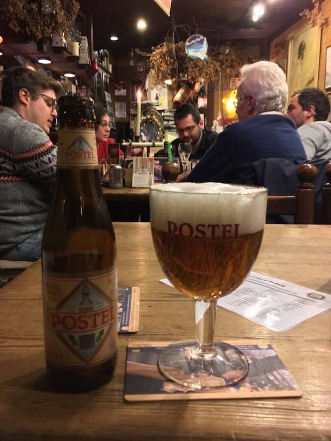 Beer at Cafe Kulminator, one of the best beer bars in the world, located in Antwerp, Belgium! #travel #beer #bier #antwerp #belgium