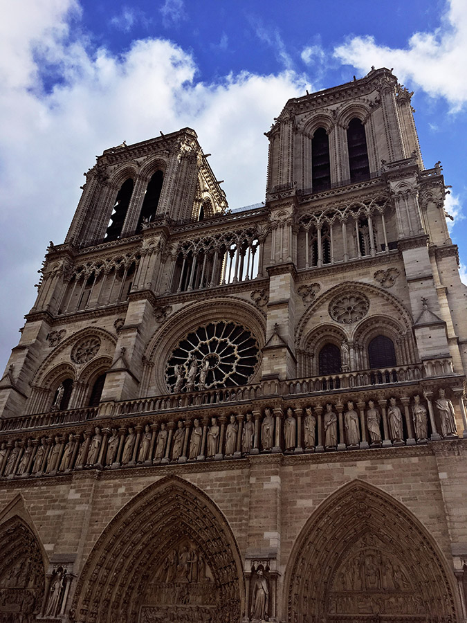 Notre Dame, one of the best Paris attractions to include on your Paris itinerary. Read what to do in Paris in four days! #travel #paris #europe #france