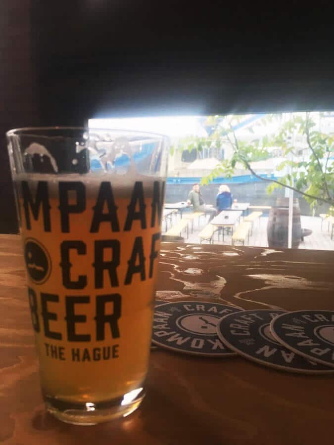 Beer at Kompaan, one of the best craft breweries with a location just outside of the Hague city center. #beer #craftbeer #holland