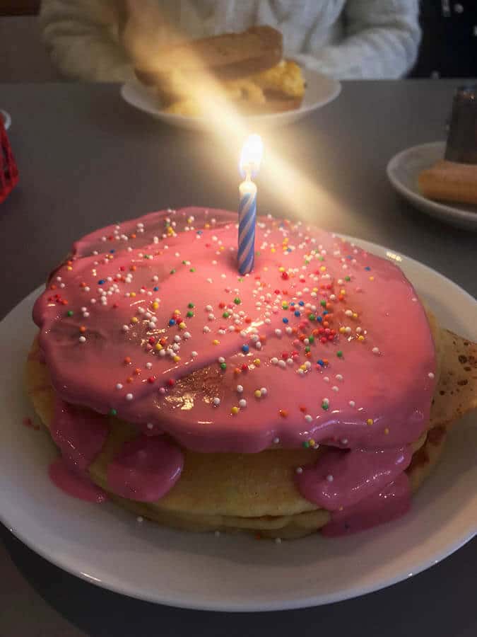 Pancakes at Haley's, a cozy little cafe in the Zeeheldenkwartier in the Hague