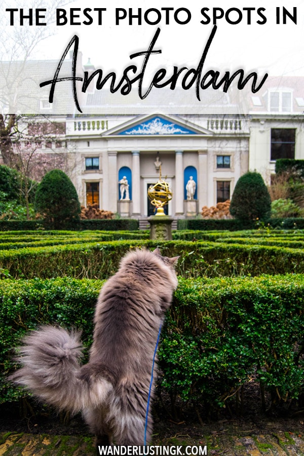Looking for the best photo spots in Amsterdam? An insider's guide to the most instagrammable places in Amsterdam. #amsterdam #Netherlands #travel