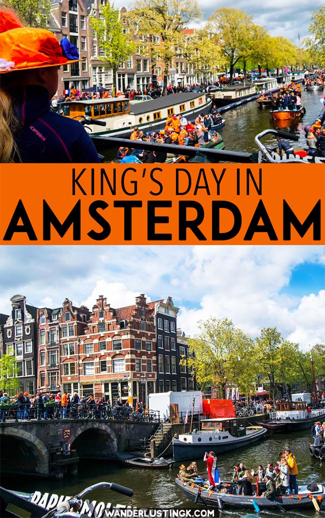Interested in celebrating King's Day in Amsterdam? Tips for celebrating the best holiday in the Netherlands, Koningsdag!