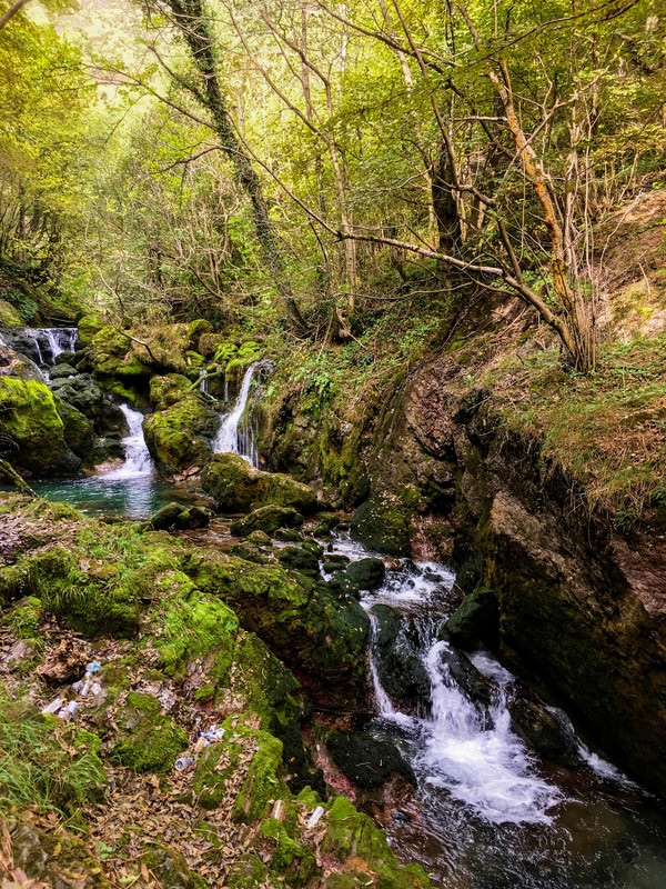Beautiful stream near White Drin Waterfall in Kosovo. Discover beautiful nature in Kosovo with 40+ beautiful photos! #nature #Kosovo #Balkans #Peja